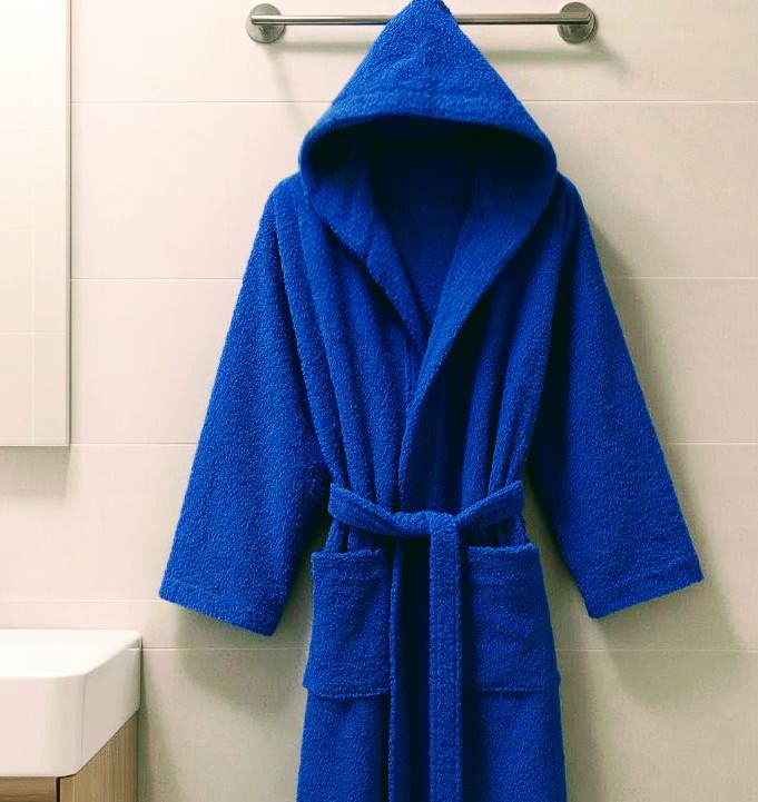 Szlafrok bawełniany premium unisex 600 GSM Preziosa Home ,hotel , spa - obrazek 3