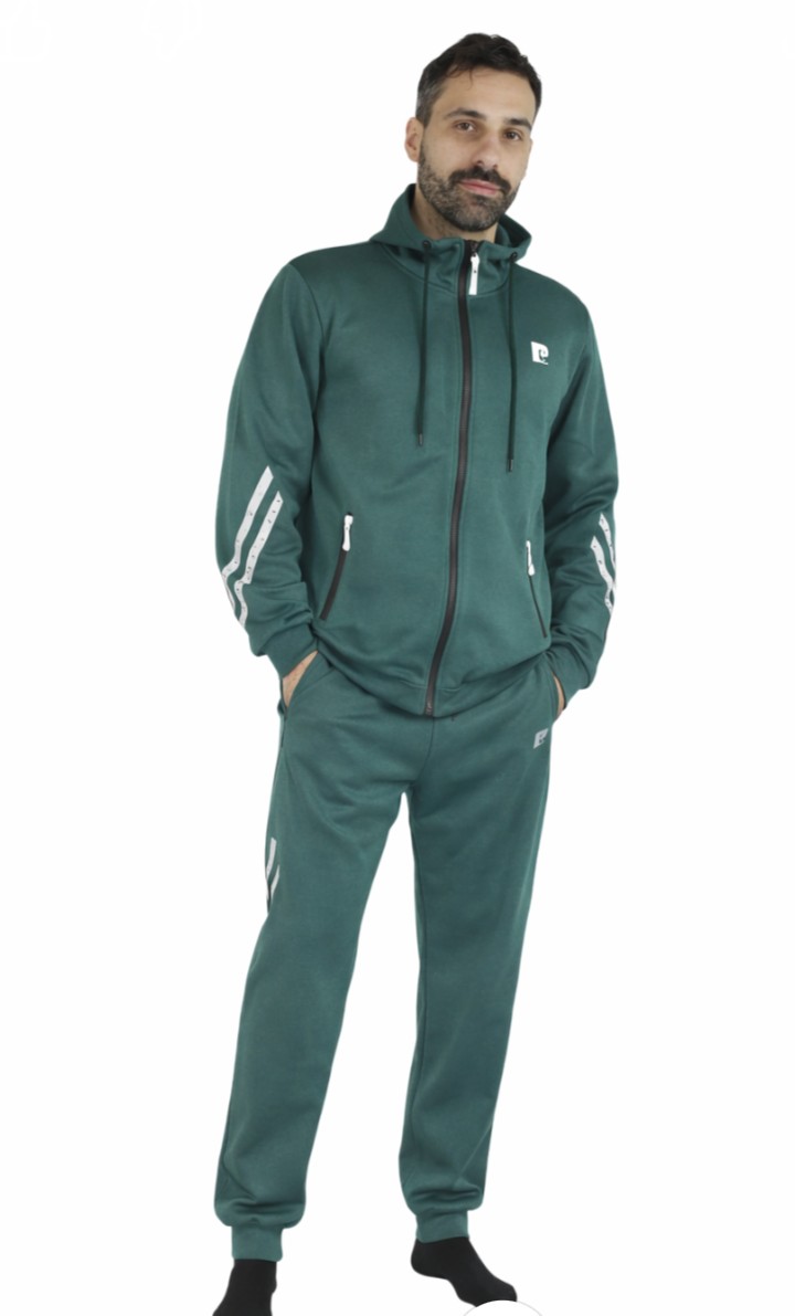 Dres kompletny męski Pierre Cardin Paris full zip rozpinany z kapturem M-2XL