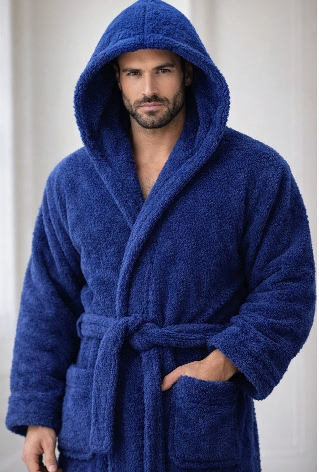 Szlafrok bawełniany premium unisex 600 GSM Preziosa Home ,hotel , spa